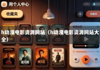 h动漫电影资源网站（h动漫电影资源网站大全）
