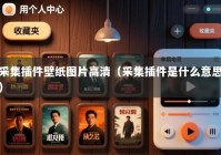 采集插件壁纸图片高清（采集插件是什么意思）