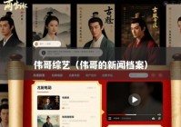 伟哥综艺（伟哥的新闻档案）