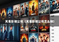 天麦影视公司（天麦影视公司怎么样）