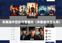 采集插件壁纸可爱图片（采集插件怎么用）