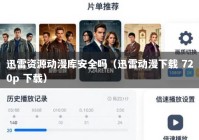 迅雷资源动漫库安全吗（迅雷动漫下载 720p 下载）