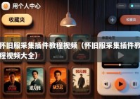 怀旧服采集插件教程视频（怀旧服采集插件教程视频大全）