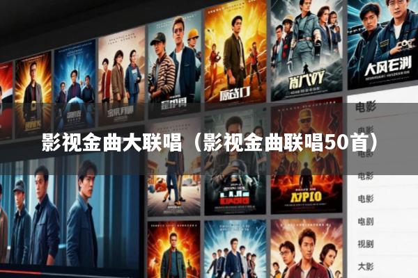 影视金曲大联唱(影视金曲联唱50首)