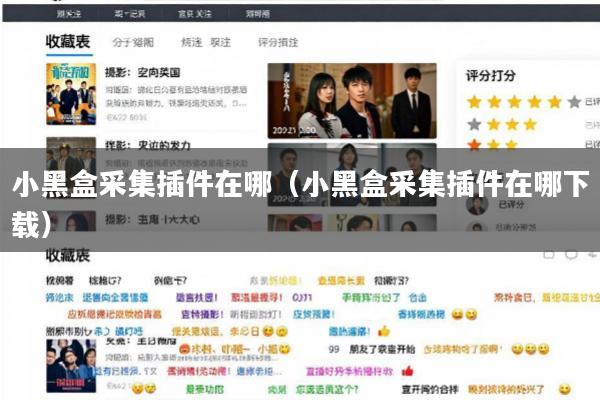 小黑盒采集插件在哪(小黑盒采集插件在哪下载)