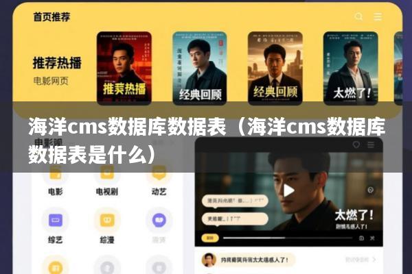 海洋cms数据库数据表(海洋cms数据库数据表是什么)