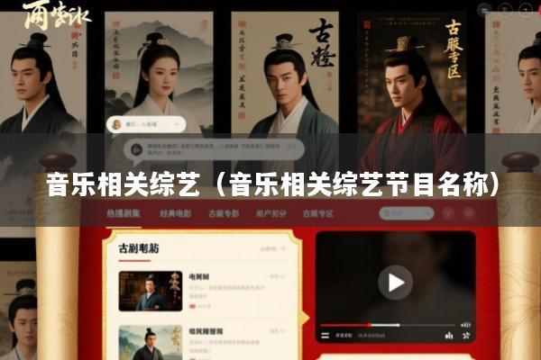 音乐相关综艺(音乐相关综艺节目名称)