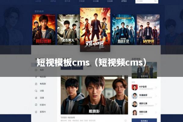 短视模板cms(短视频cms)