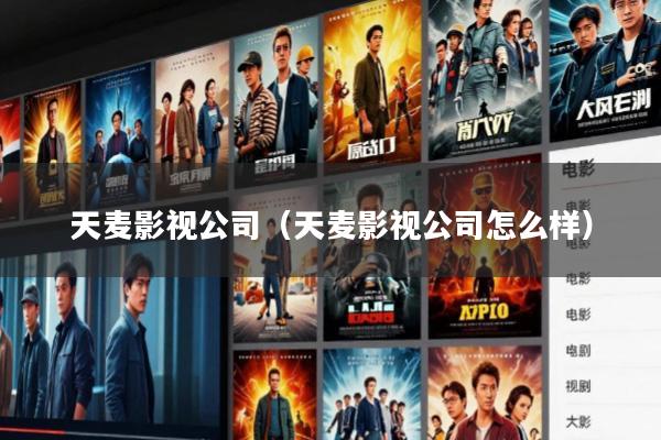 天麦影视公司(天麦影视公司怎么样)